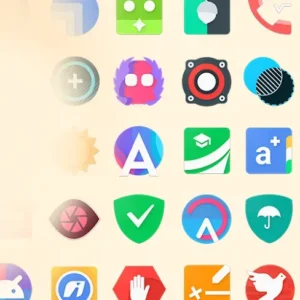 Главный экран Ango Icon Pack