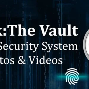 Главный экран Clock Vault с замаскированным вводом пароля