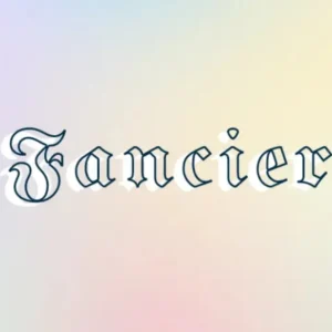 Главный экран Fancy Fonts