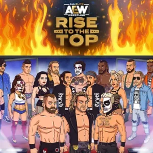Главный экран игры AEW: Rise to the Top