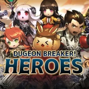 Главный экран игры Dungeon Breaker Heroes