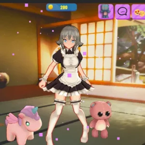 Главный экран игры Life Idol Dress Up 3D