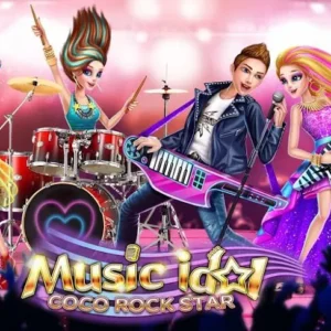 Главный экран игры Music Idol