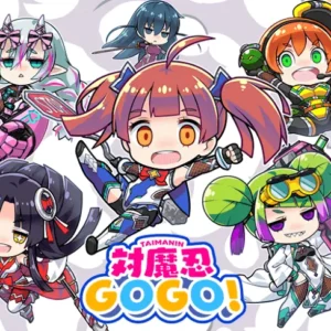 Главный экран игры Taimanin GOGO!