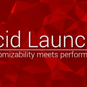 Главный экран Lucid Launcher Pro