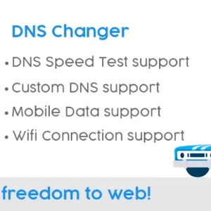 Главный экран приложения DNS Changer