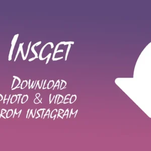 Главный экран приложения Insget