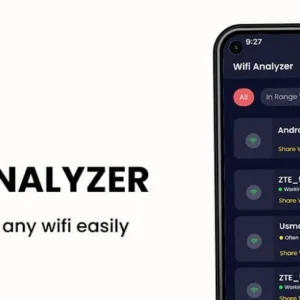 Главный экран приложения с отображением доступных Wi-Fi сетей