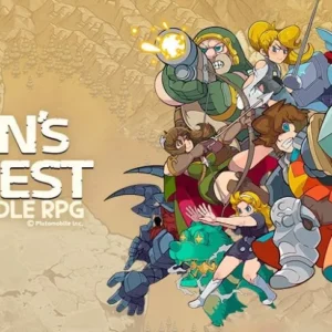 Главный герой Vahn's Quest в боевой стойке