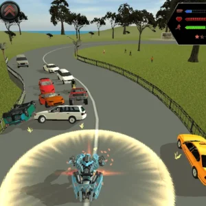 Игровой процесс Robot Shark