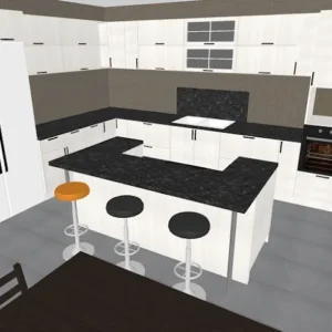 Интерфейс приложения My Kitchen: 3D Planner