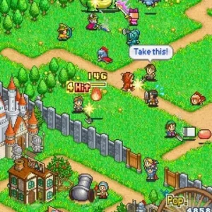 Начало строительства деревни в Dungeon Village