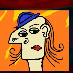 Процесс создания картины в игре Passpartout: Starving Artist