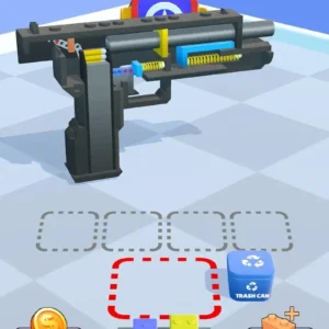 Процесс строительства в Idle Block Master