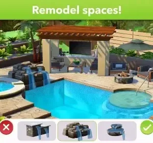 Разнообразие стилей дизайна в Home Design Makeover