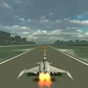 Скриншот геймплея Military Jet Fighter Air Strike