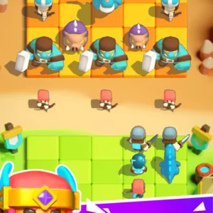 Скриншот игрового процесса Merge War