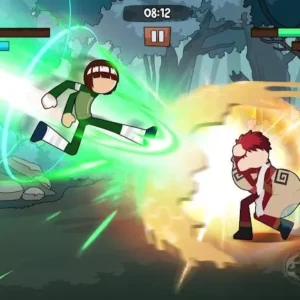 Скриншот игрового процесса Stickman Ninja Fight