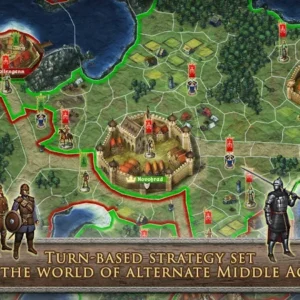 Средневековое сражение в игре Strategy & Tactics: Medieval C