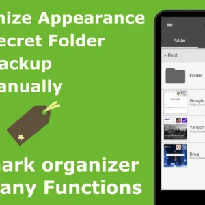 Удобная организация закладок в Bookmark Folder