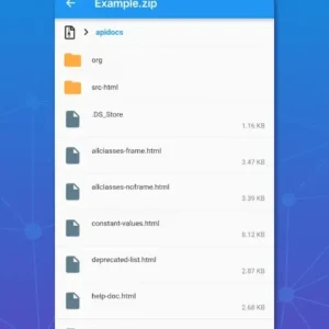 Удобный интерфейс 7Zip