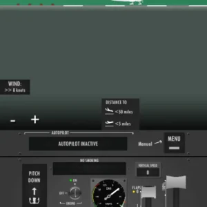 Управление самолетом в Flight Simulator 2D