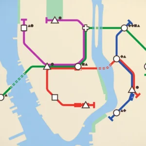 Управление в игре Mini Metro