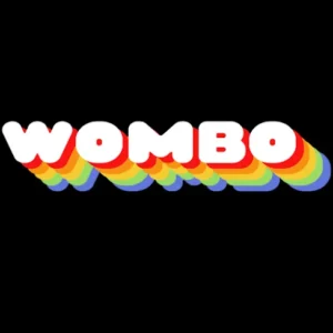 Веселое селфи, поющее в приложении Wombo