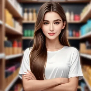 Витрина магазина в City Shop Simulator
