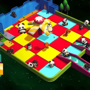 Забавные персонажи Tiny Toon Guys в динамичном платформере