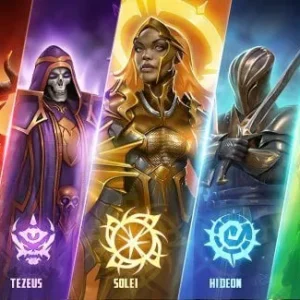 Захватывающий бой в Blitz: Rise of Heroes