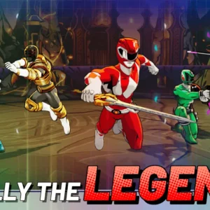 Захватывающий бой в Power Rangers: Morphin Legends
