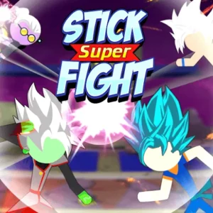 Захватывающий бой в Stick Super Fight
