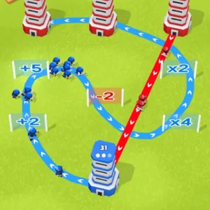 Захватывающий геймплей Tower War