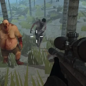 Зомби атакуют игрока в Survival Dead Zombies Trigger